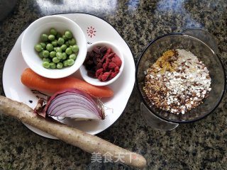 时蔬纯粮饭的做法步调：1