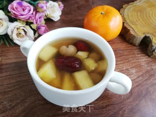 白枣苹果桂圆茶的做法步调：4