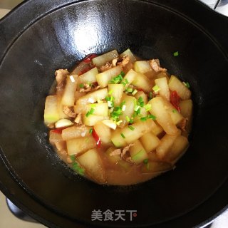 冬瓜肉丝的做法步调：5