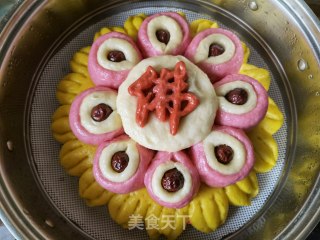 两十八蒸枣花的做法步调：16