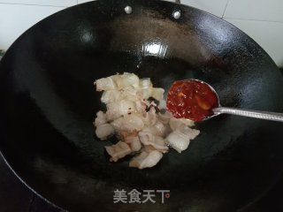 蒜苗回锅肉的做法步调：7