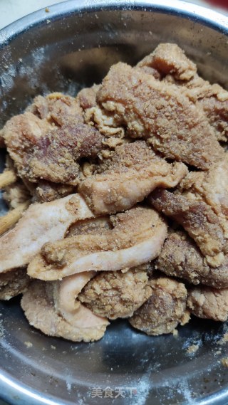 江西粉蒸肉的做法步调：7