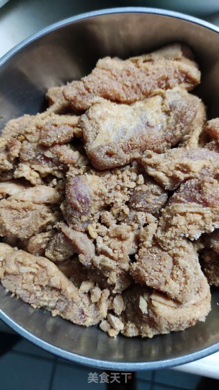 江西粉蒸肉的做法步调：9