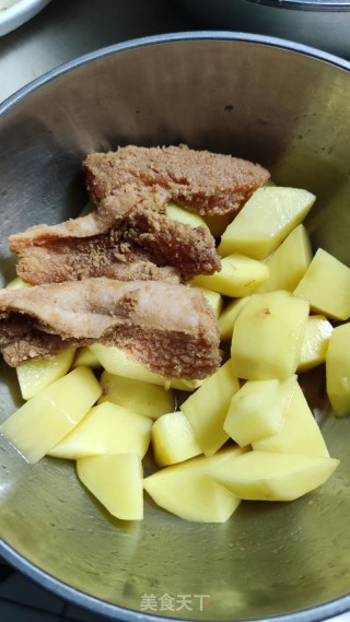 江西粉蒸肉的做法步调：8