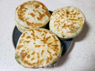 利剑菜虾皮收里馅饼的做法步调：9