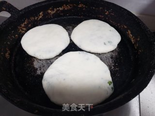 利剑菜虾皮收里馅饼的做法步调：7