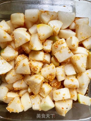 白油萝卜的做法步调：8