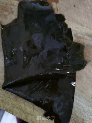 凉拌三丝的做法步调：1