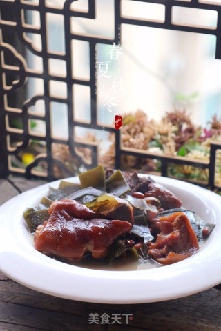 炖腊猪蹄的做法步调：8