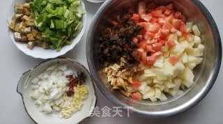 闭中素臊子的做法步调：1