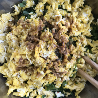 韭菜鸡蛋火饺的做法步调：5