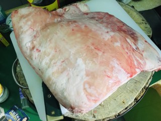 羊肉炖萝卜的做法步调：1