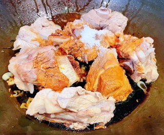 #酸甜蜜食#话梅排骨的做法步调：10