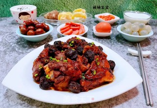 #酸甜蜜食#话梅排骨的做法步调：17