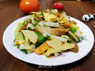 十锦炒年糕的做法步伐：12