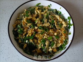 脚抓饼韭菜盒子（皮薄馅年夜）的做法步调：8