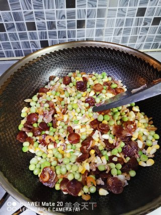 五彩饭的做法步调：3