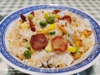 五彩饭的做法步调：8