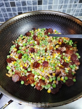 五彩饭的做法步调：4