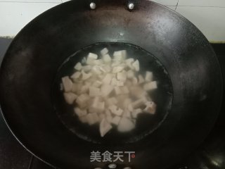 糖醋藕丁的做法步调：4