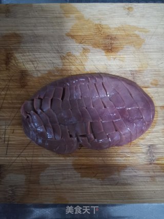 水爆腰花女的做法步调：4