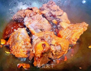 #酸甜蜜食#话梅排骨的做法步调：11