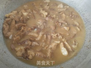 大年夜
利剑菜猪肉炖粉条的做法步伐
：8