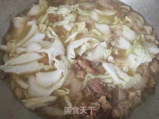 大年夜
利剑菜猪肉炖粉条的做法步伐
：10