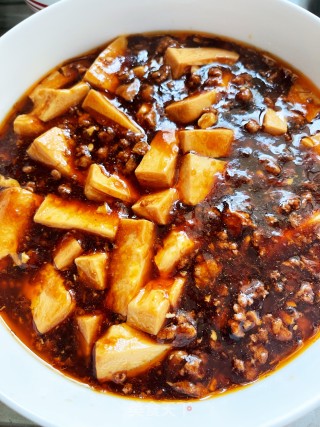 肉沫豆腐的做法步调：5