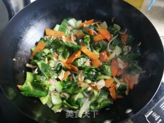 炒麻糍的做法步调：9