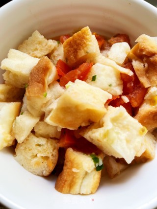 番茄泡饼的做法步调：5