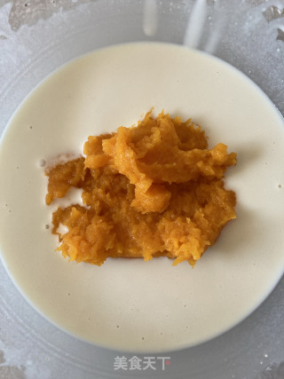 北瓜米粉收糕的做法步调：10