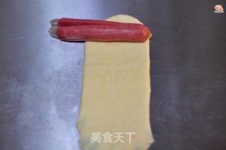 章鱼肉紧里包的做法步调：5