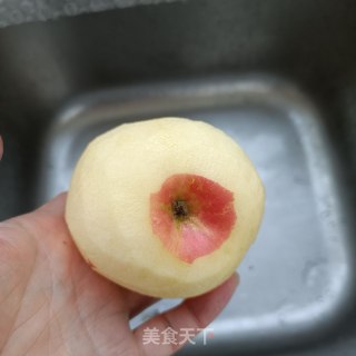苹果炖雪蛤的做法步调：5