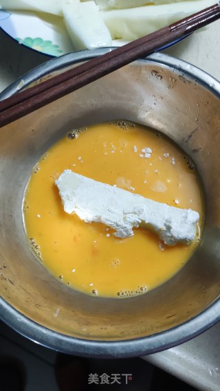 炸牛奶的做法步调：14