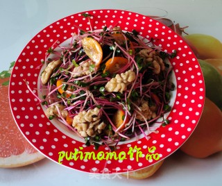 凉拌萝卜苗的做法步调：5