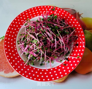 凉拌萝卜苗的做法步调：2