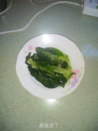 浅易版狮子头的做法步调：10