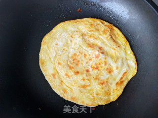 脚抓饼的做法步调：15