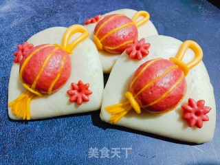 灯笼饼夹的做法步调：11