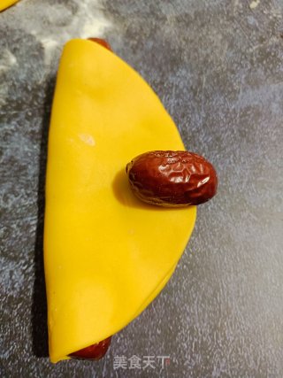 枣花馒头的做法步调：5