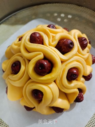 枣花馒头的做法步调：10