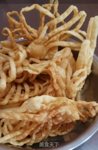 炸馓子的做法步调：8