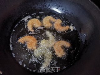坚炸虾仁的做法步调：5