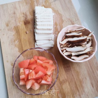 豆腐藕丸汤的做法步调：2