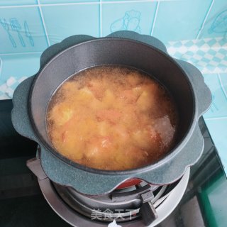 豆腐藕丸汤的做法步调：7