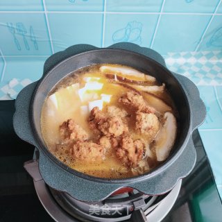 豆腐藕丸汤的做法步调：8