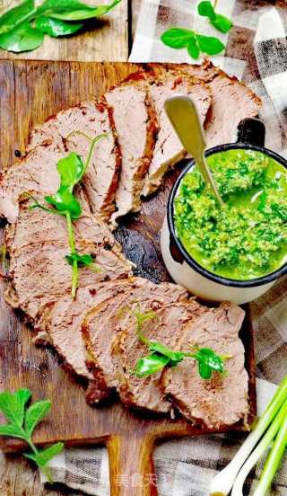 盐火牛肉的做法步调：7