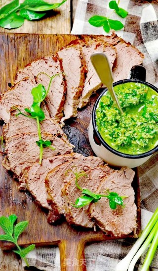 盐火牛肉的做法步调：2