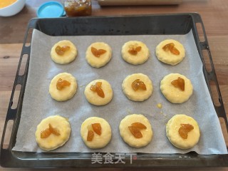 金桔果酱司康的做法步调：13